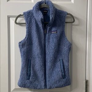 Patagonia Fuzzy Blue Vest